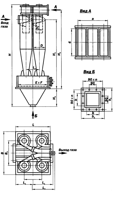 Циклон ЦН-11-Х-4СБП